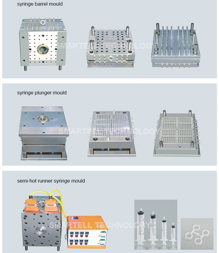 Disposable Hypodermic Needle Hub Syringe Use Mould 160cavities